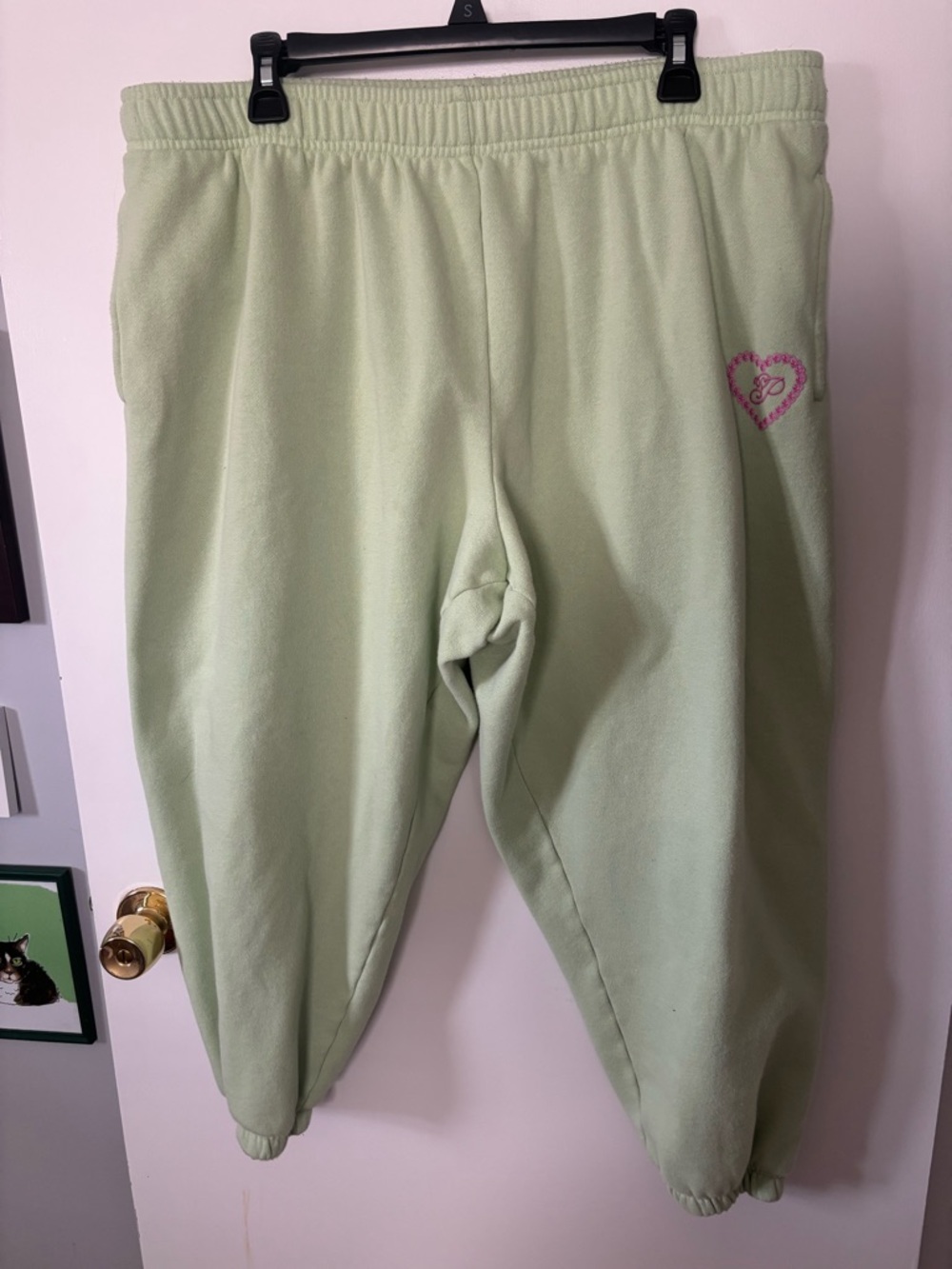 PINK Victoria’s Secret Y2K sweatpants XXL oversized cozy fleece lounge soft girl